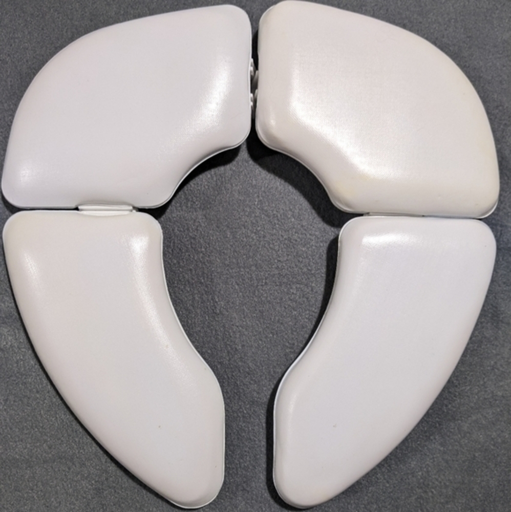 portable potty seat foldable travel convenient‎ padded